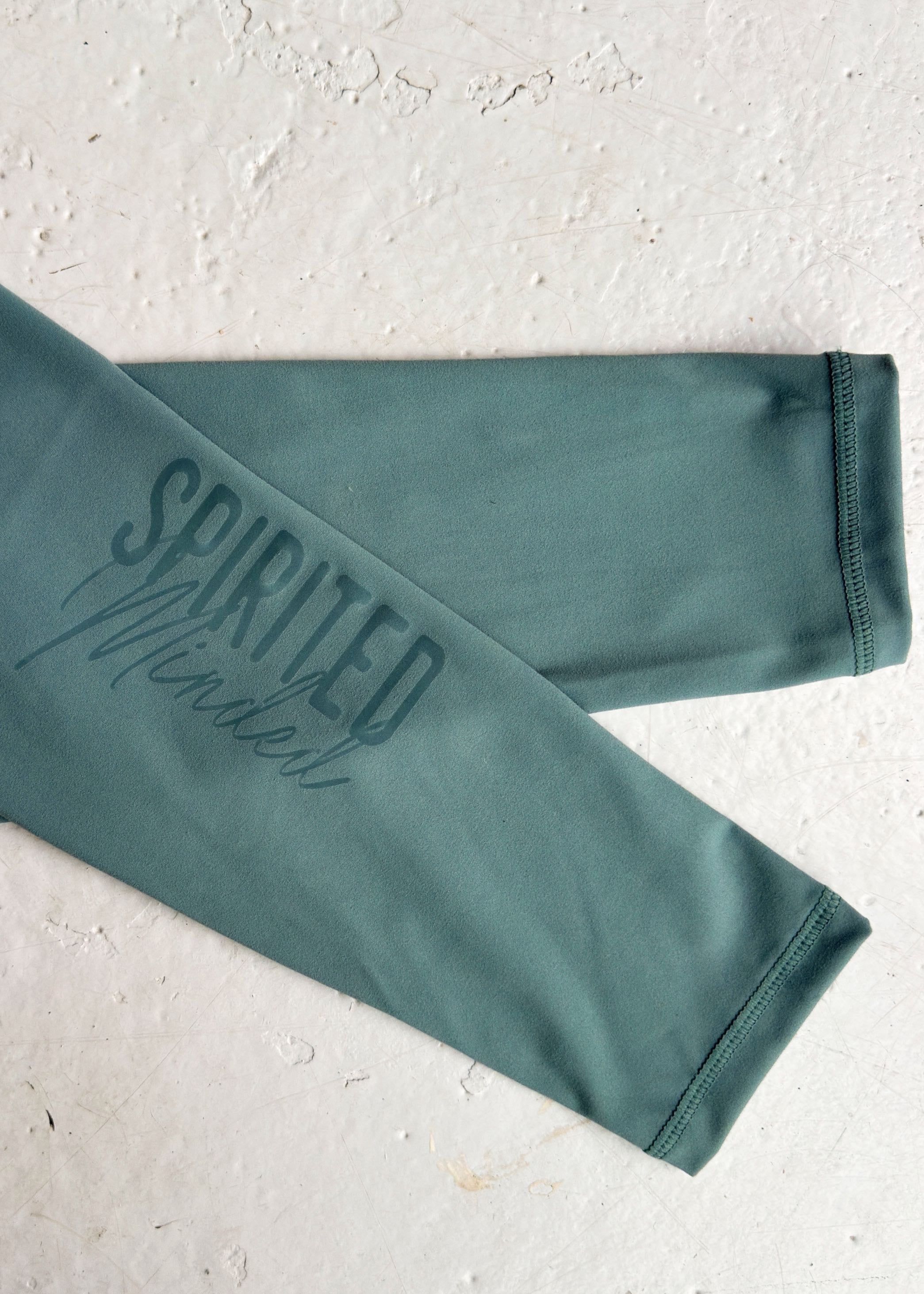 LEGGING SOLSTICE FLOW - GREEN WATER