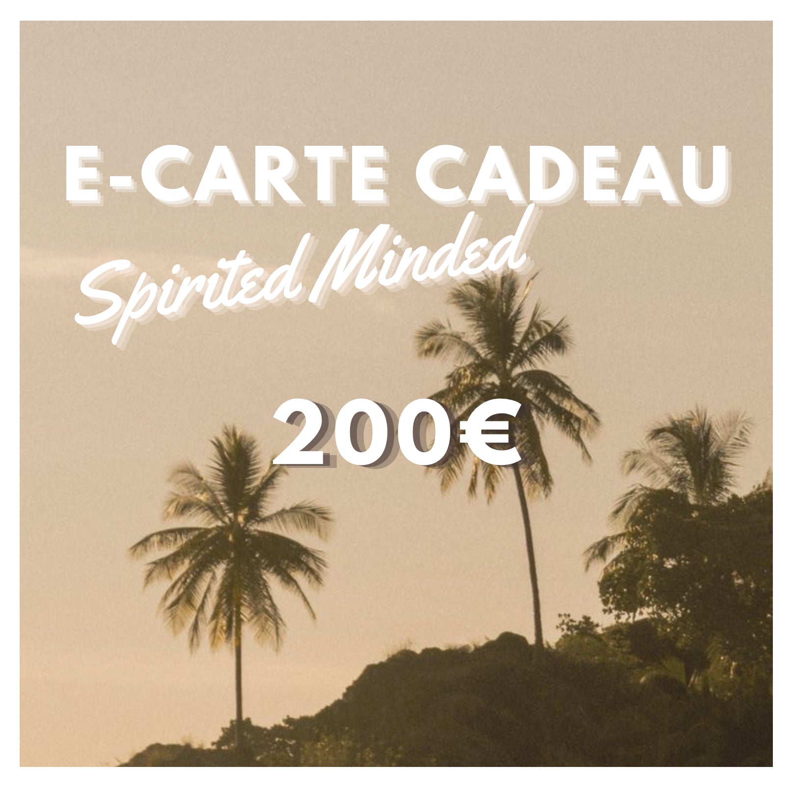 E-Carte cadeau - Spirited Minded