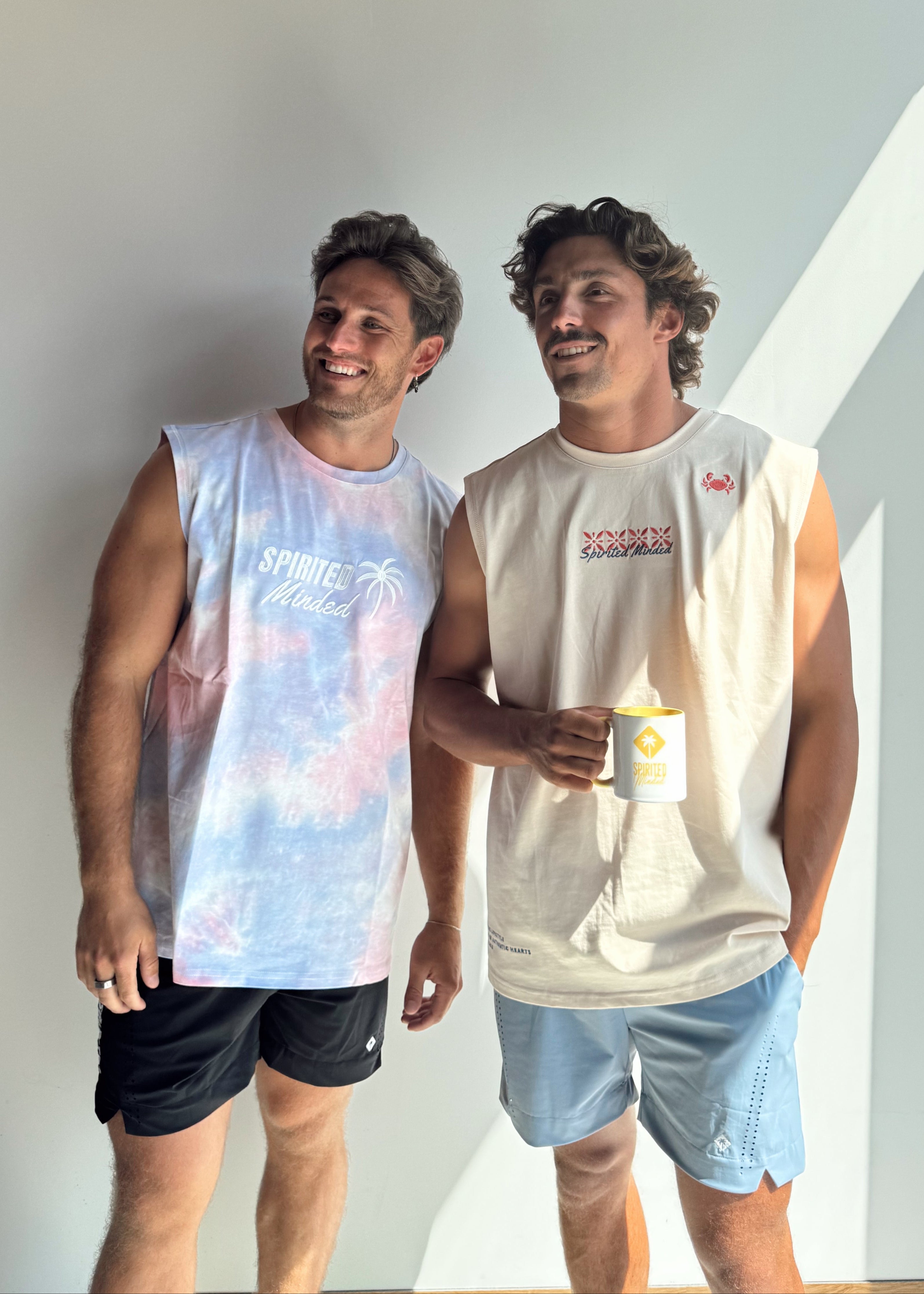 TANK OVERSIZE SOLSTICE FLOW - BEIGE