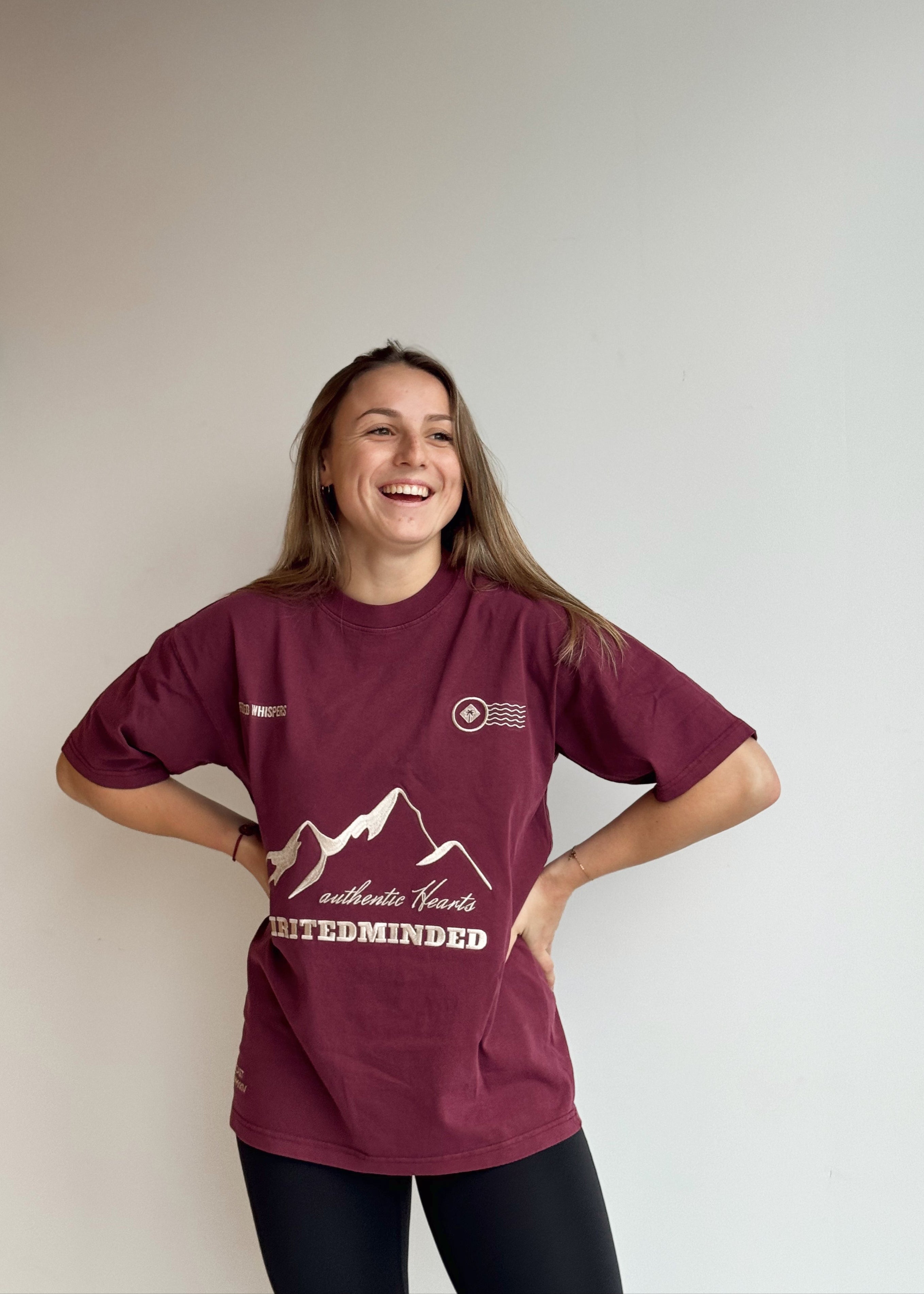 T-SHIRT OVERSIZE UNISEXE "ALPINE SPIRIT"