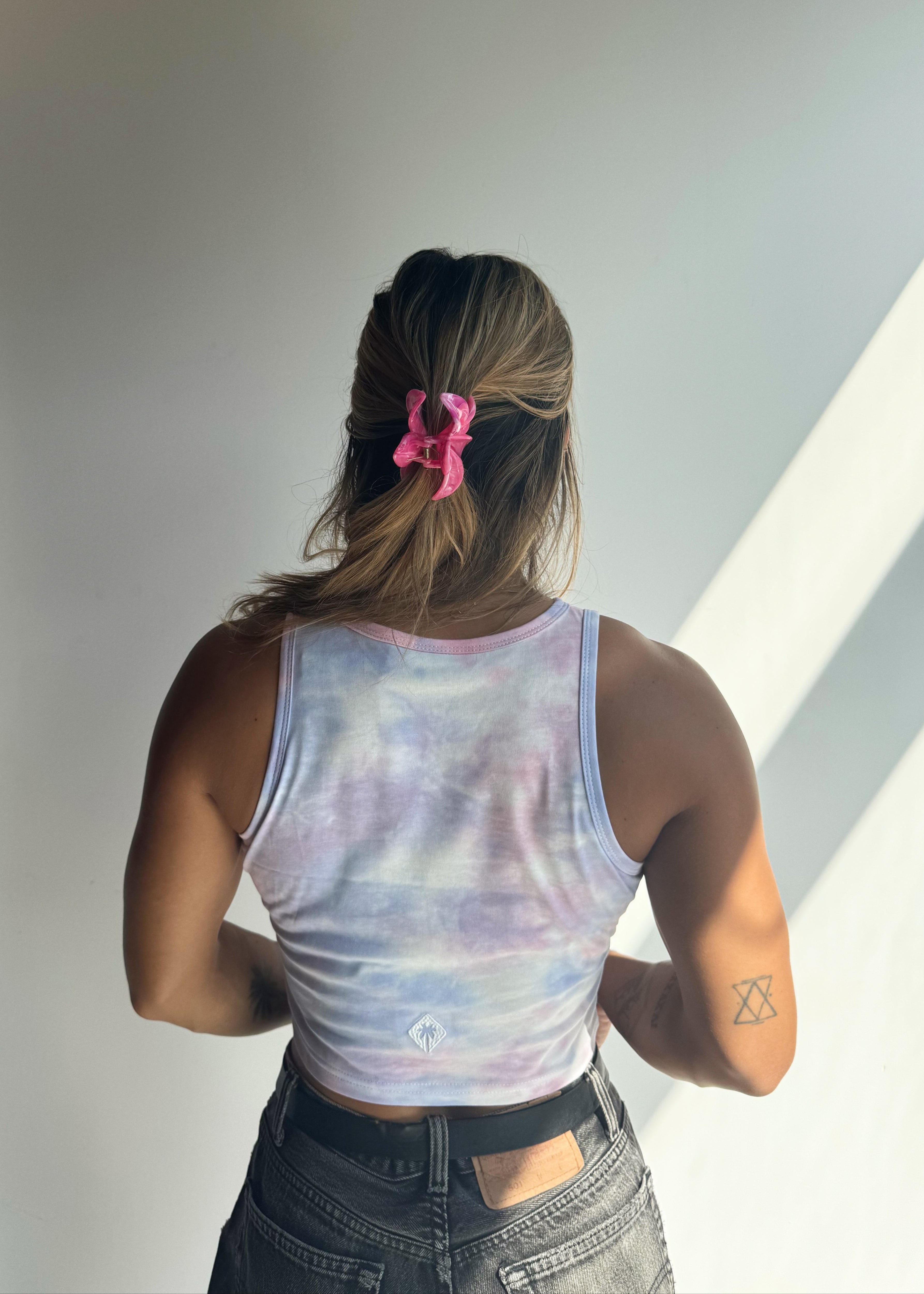 CROP TOP PINK SKY