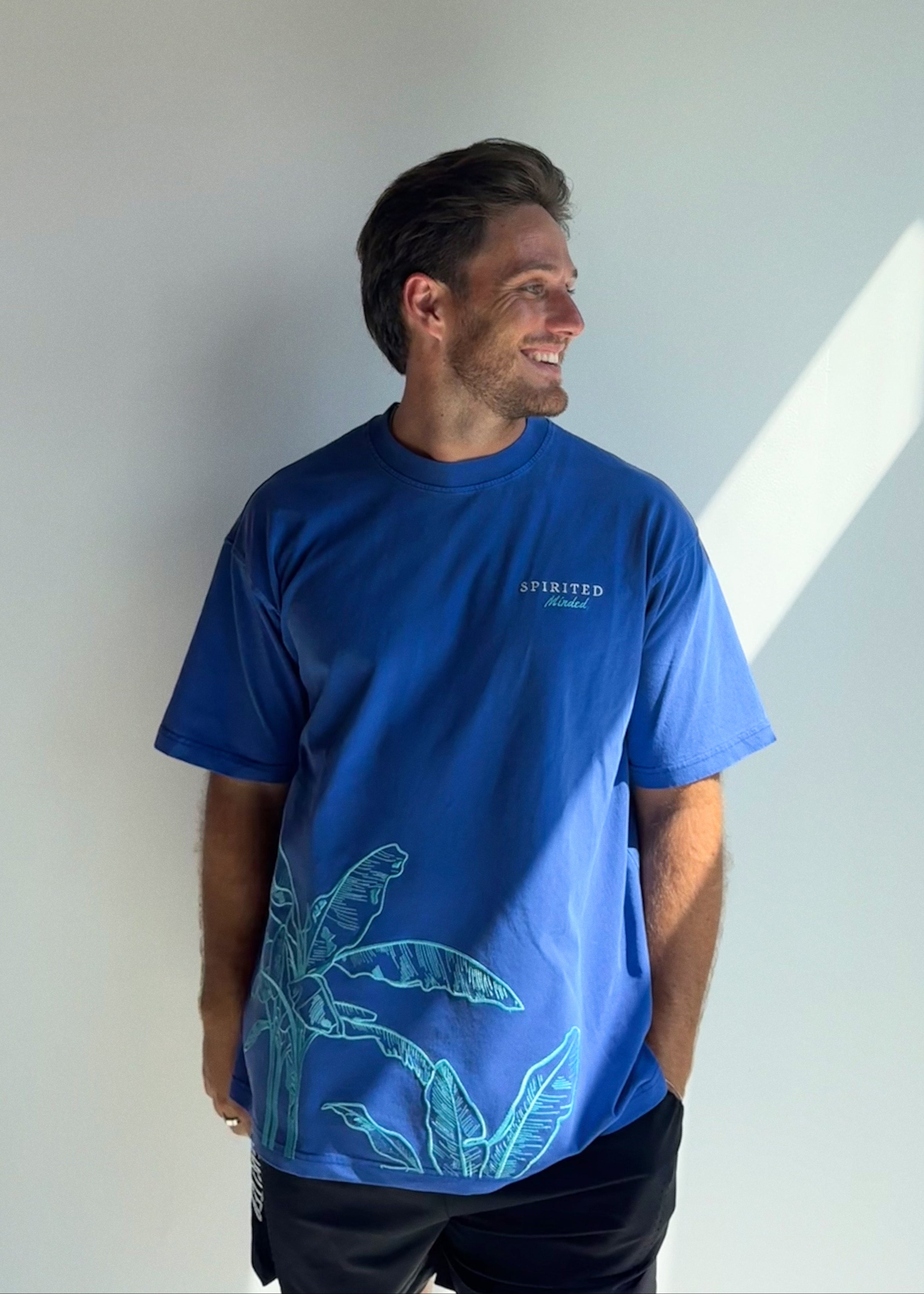 T-SHIRT BRODÉ OVERSIZE - PALM