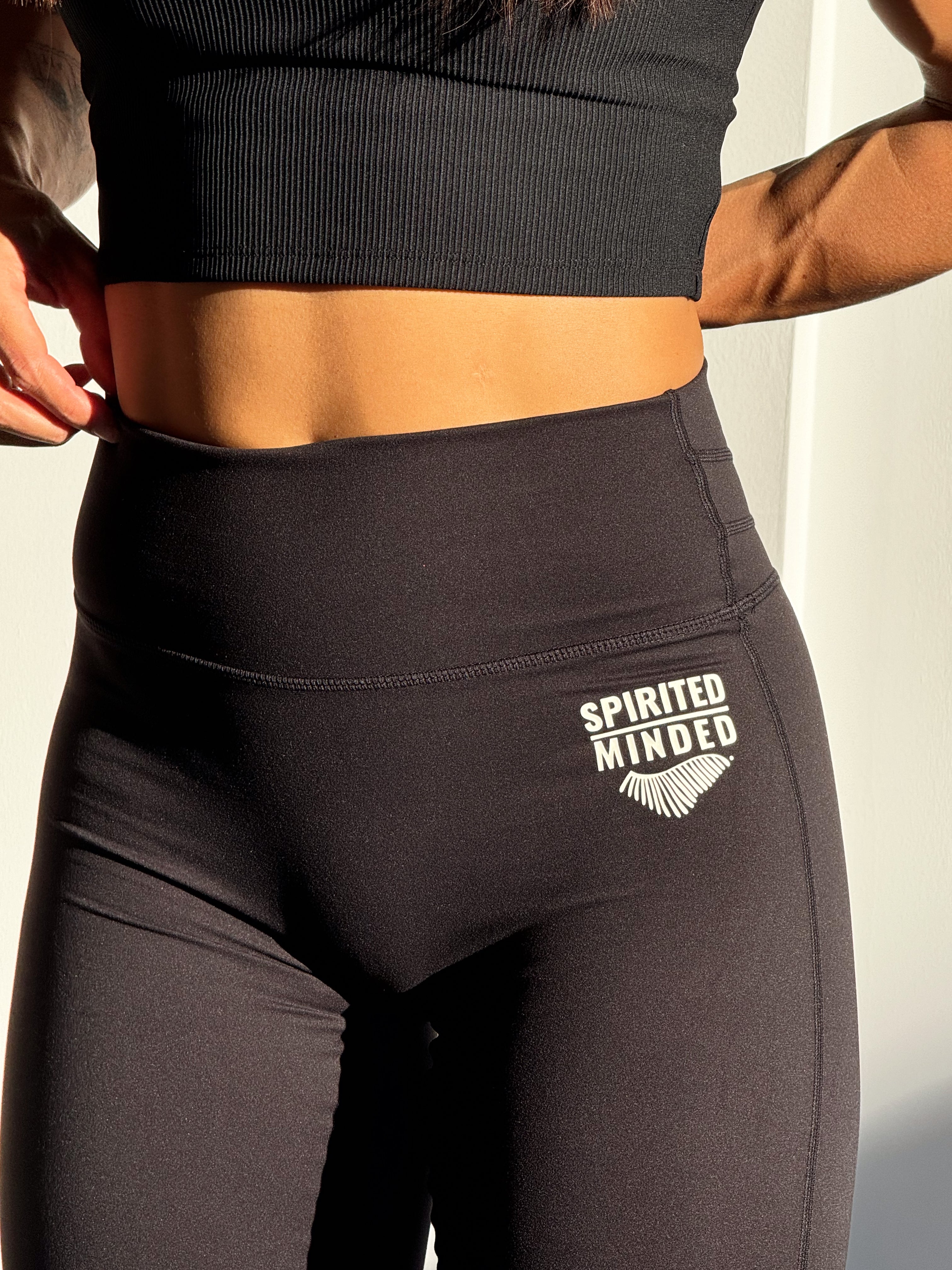 LEGGING FROSTED - NOIR
