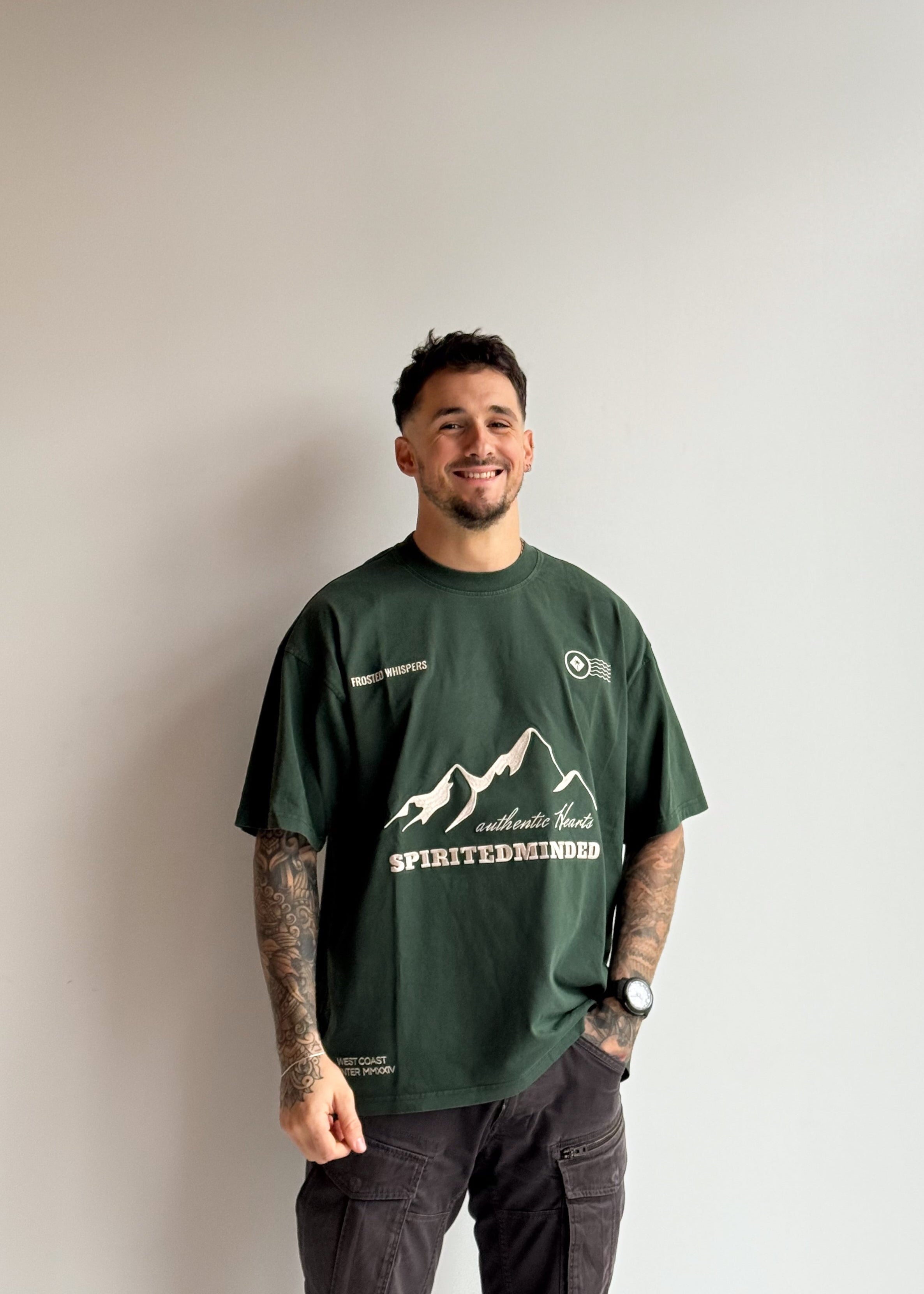 T-SHIRT OVERSIZE UNISEXE "WILD ROOTS"