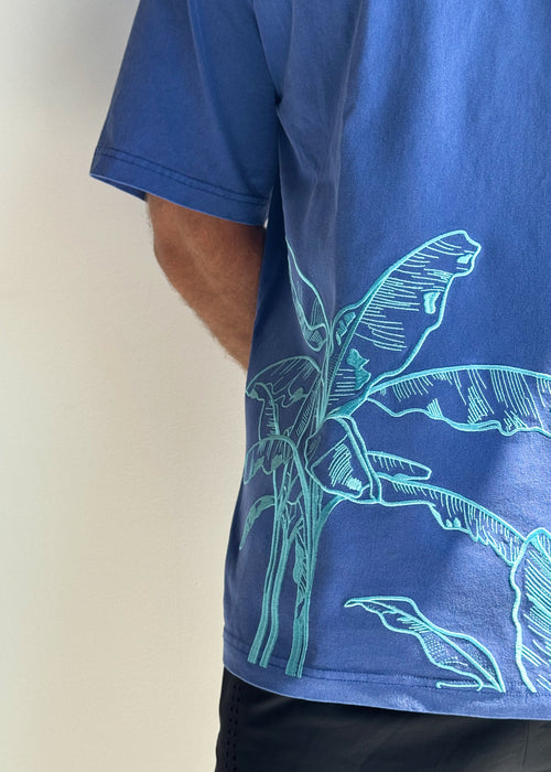 T-SHIRT BRODÉ OVERSIZE - PALM
