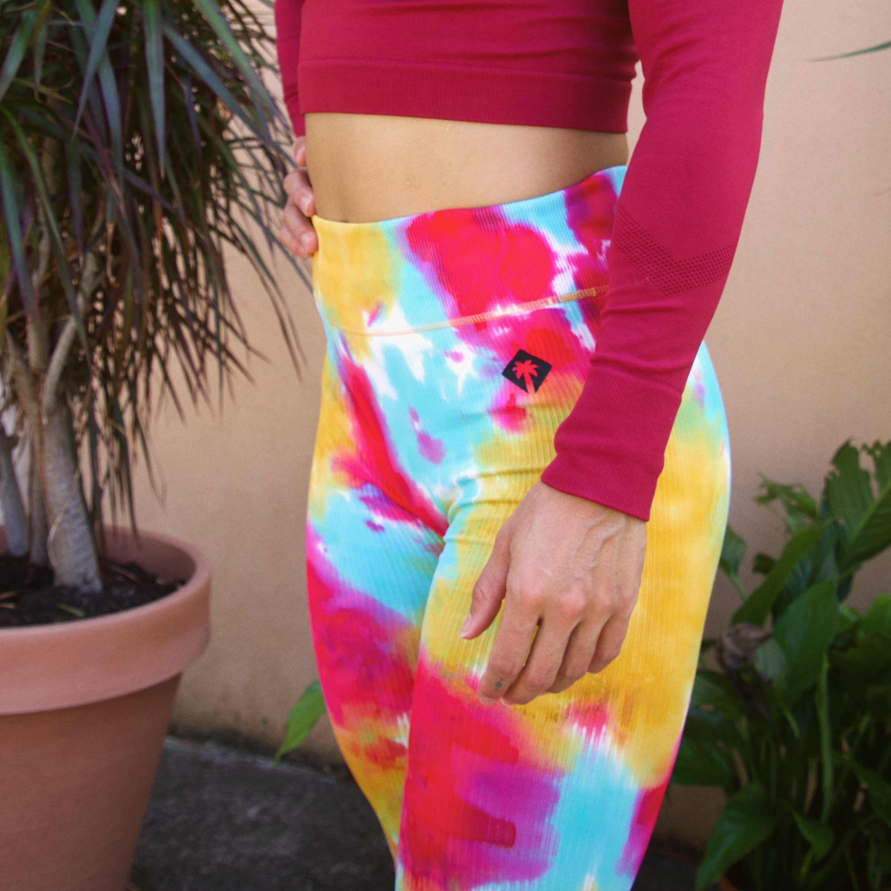LEGGING GLOWING - ROSE