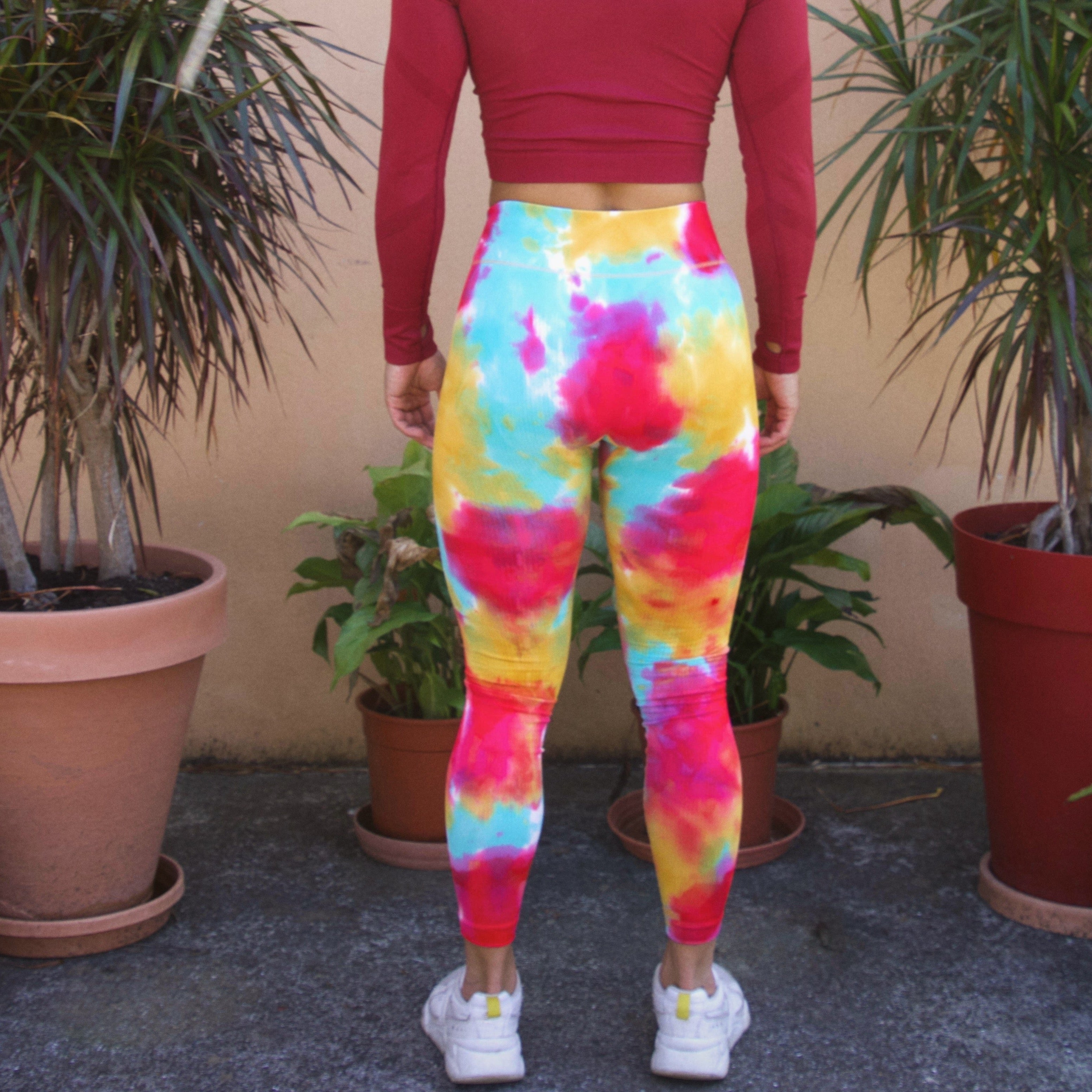 LEGGING GLOWING - ROSE