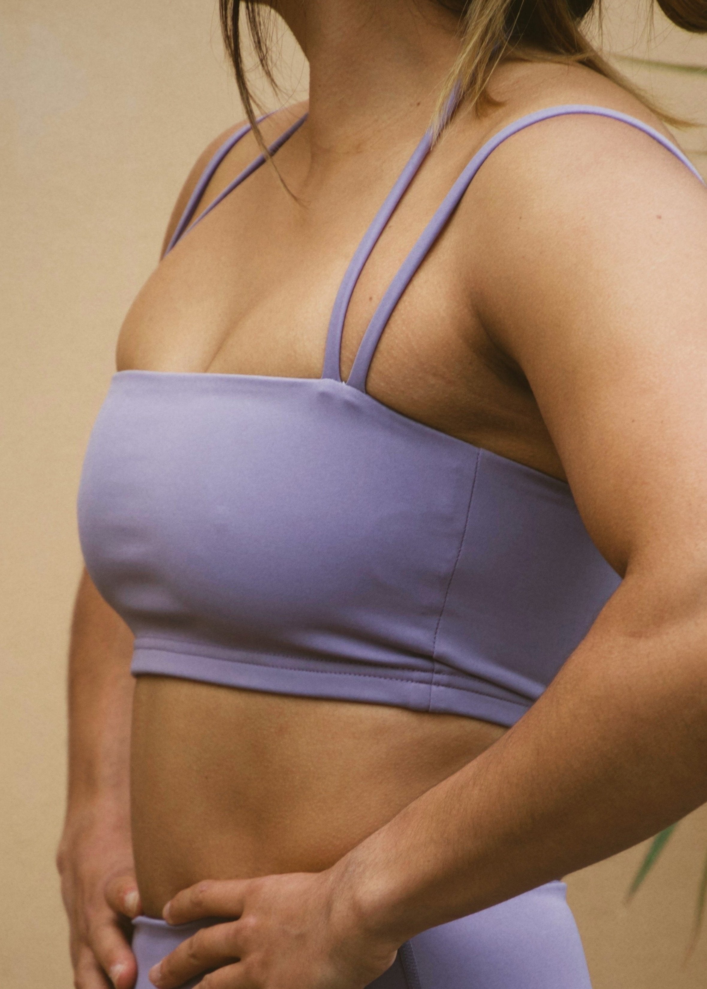 BRASSIÈRE BANDEAU - LILA