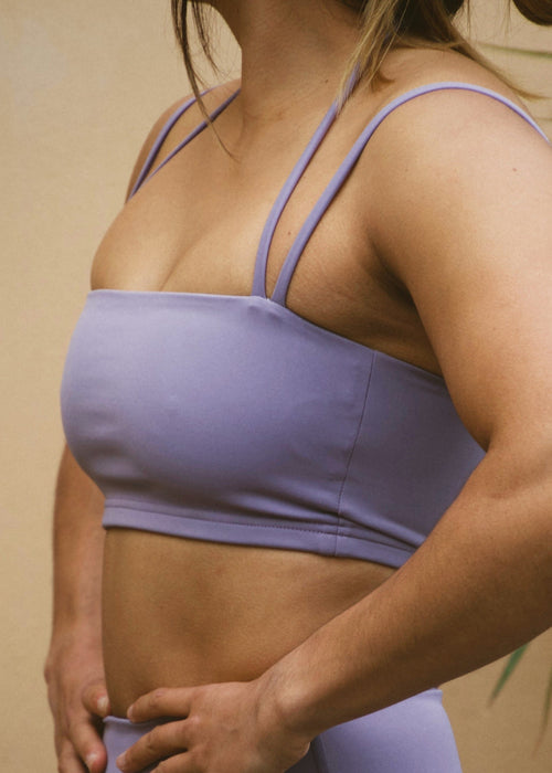 BRASSIÈRE BANDEAU - LILA