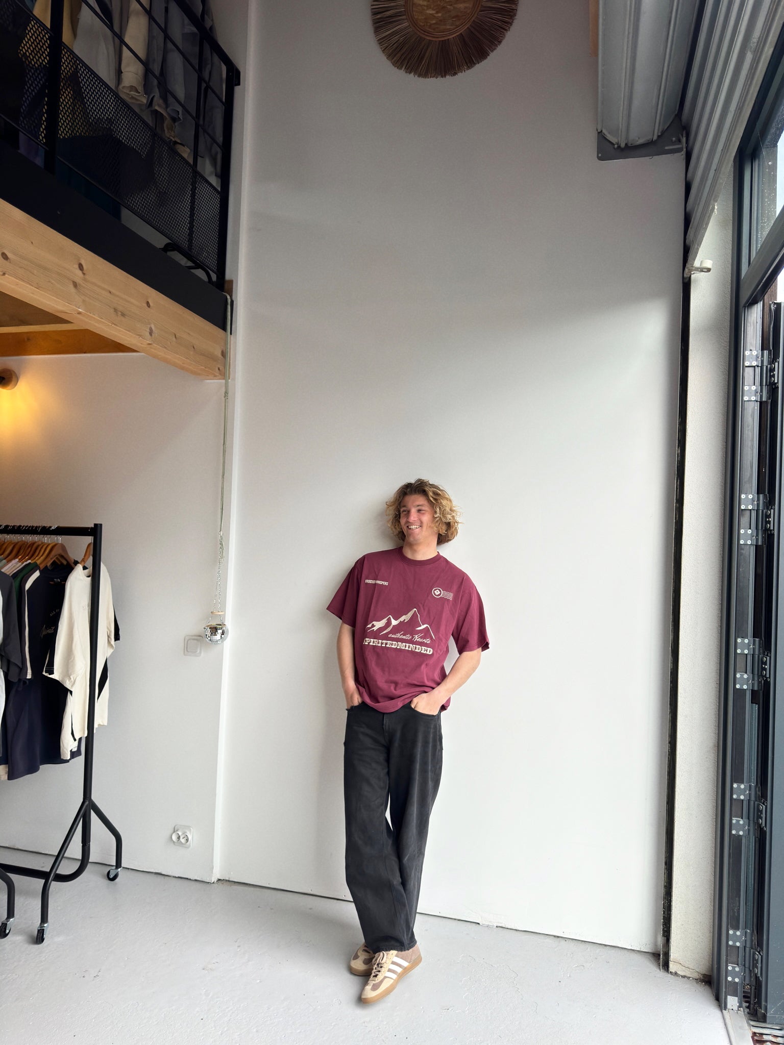 T-SHIRT OVERSIZE UNISEXE "ALPINE SPIRIT"