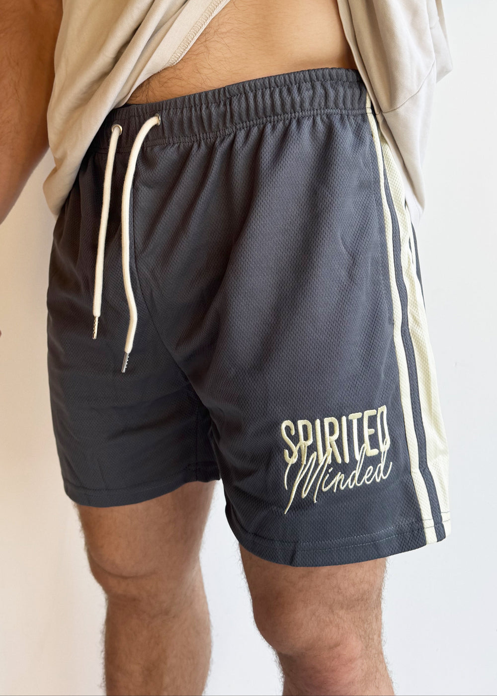 SHORT OLD SCHOOL - GRIS