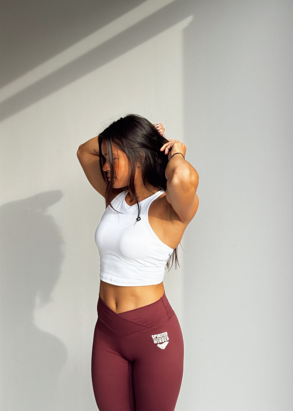 TOP / BRASSIÈRE "LISA" - BLANCHE