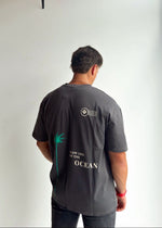 T-SHIRT BOXY CUT "SLOW LIFE BY THE OCEAN" - HOMME