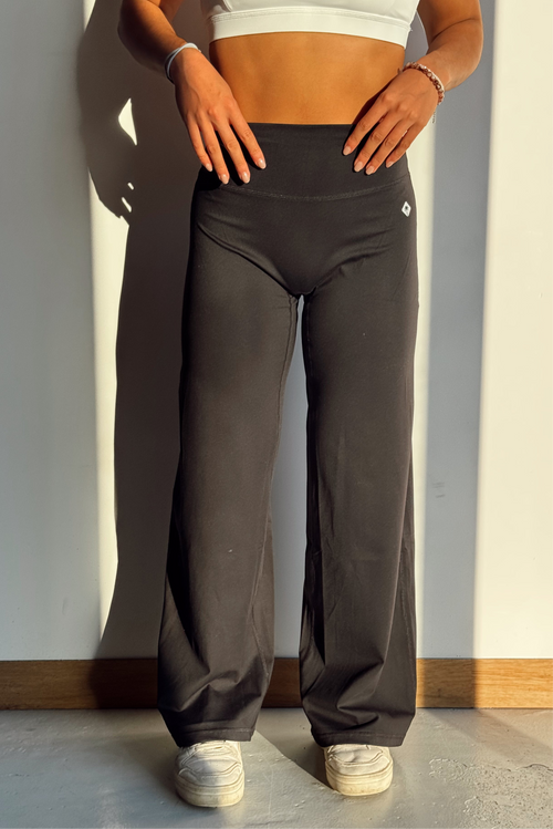 PANTALON COUPE DROITE - NOIR