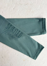 LEGGING SOLSTICE FLOW - GREEN WATER