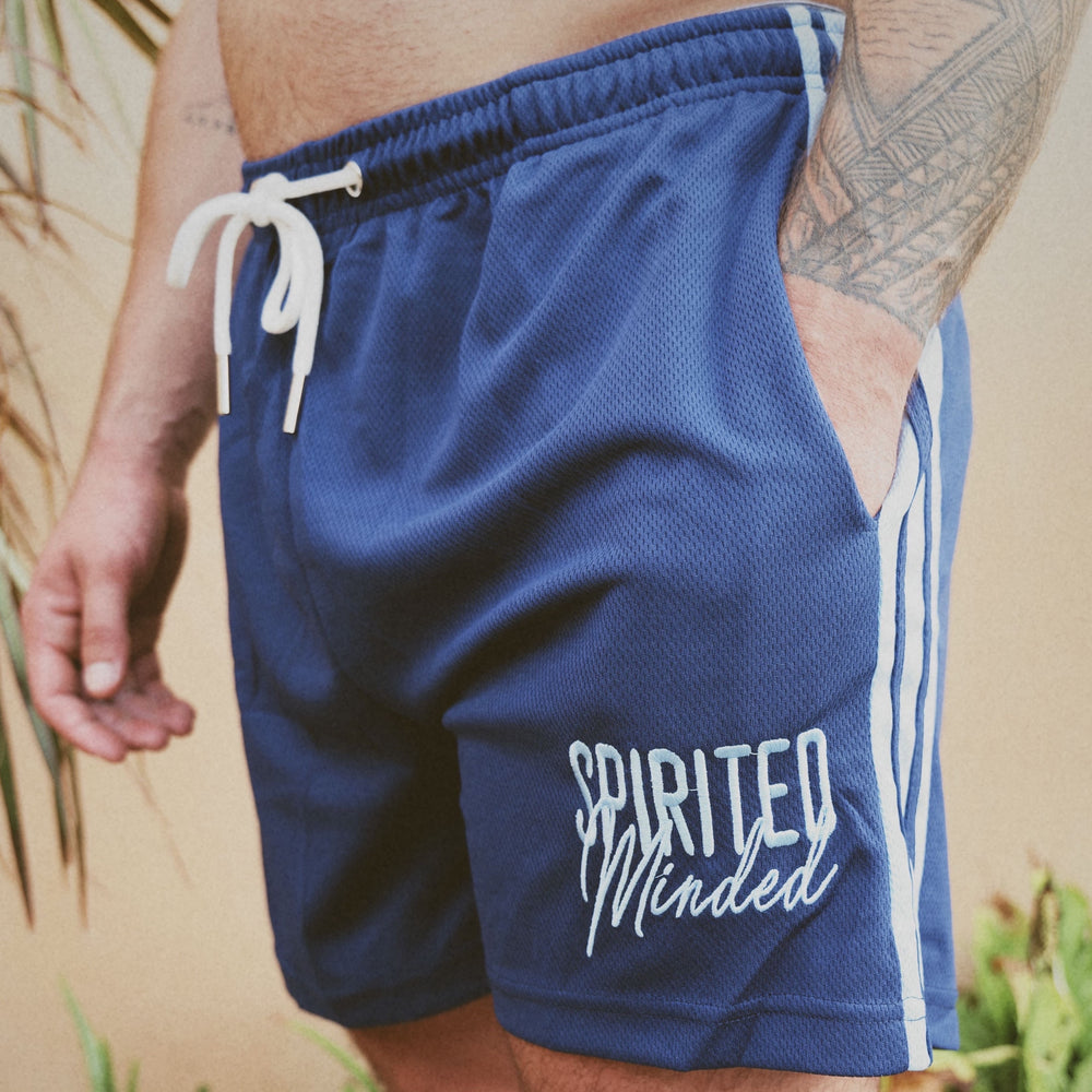 SHORT OLD SCHOOL - BLEU FONCÉ
