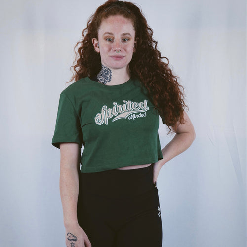 CROP TOP VARSITY - VERT