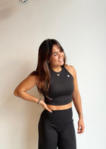 TOP / BRASSIÈRE "LISA" - NOIR