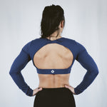 TOP BRASSIÈRE VARSITY - BLEU