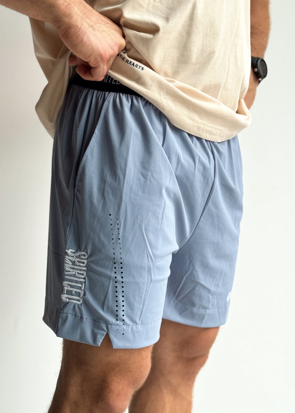 SHORT SOLSTICE FLOW - GRIS / BLEU
