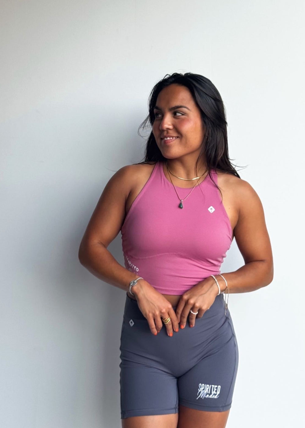 TOP / BRASSIÈRE "LISA" - ROSE