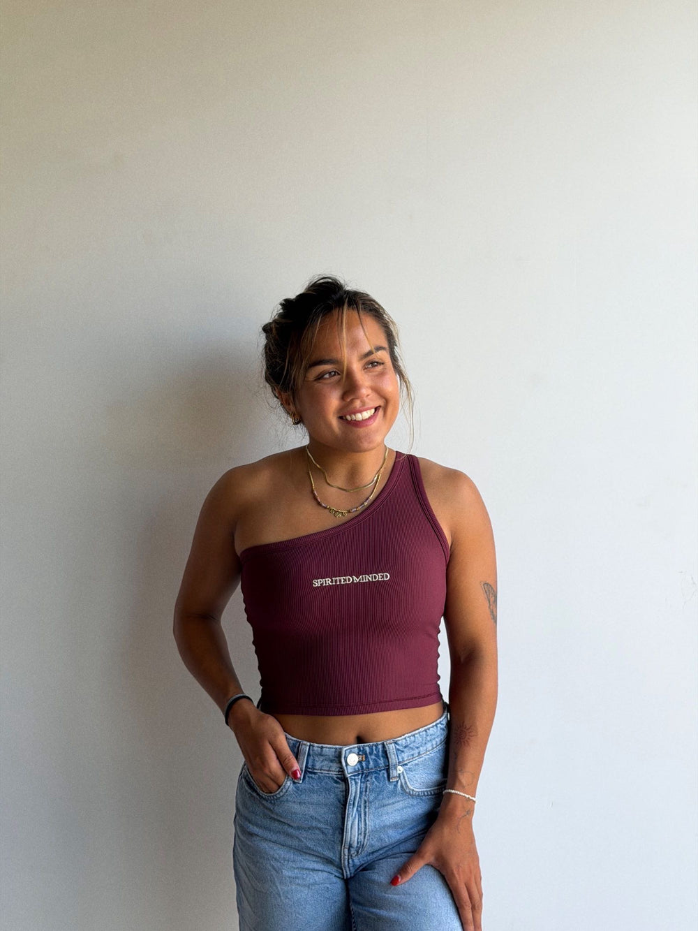 TOP / BRASSIÈRE UNILATÉRALE - "NOVA"
