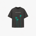 T-SHIRT BOXY CUT "SLOW LIFE BY THE OCEAN" - HOMME