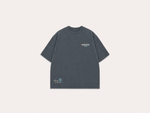 T-SHIRT BRODÉ OVERSIZE - GRIS