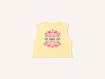 CROP TOP OVERSIZE "THE GOOD LIFE"