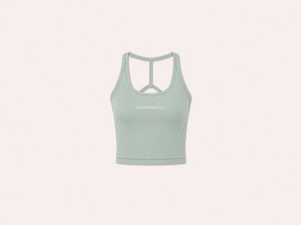 TOP / BRASSIÈRE "EASE" - VERT EAU