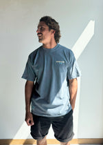 T-SHIRT BRODÉ OVERSIZE - GRIS