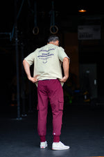 T-SHIRT UNISEXE OVERSIZE ALL FOR ONE - BEIGE