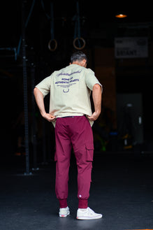 T-SHIRT UNISEXE OVERSIZE ALL FOR ONE - BEIGE
