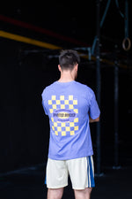 T-SHIRT OVERSIZE PERFORM UNISEXE - VIOLET