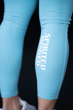 LEGGING BANGERS - BLEU TURQUOISE