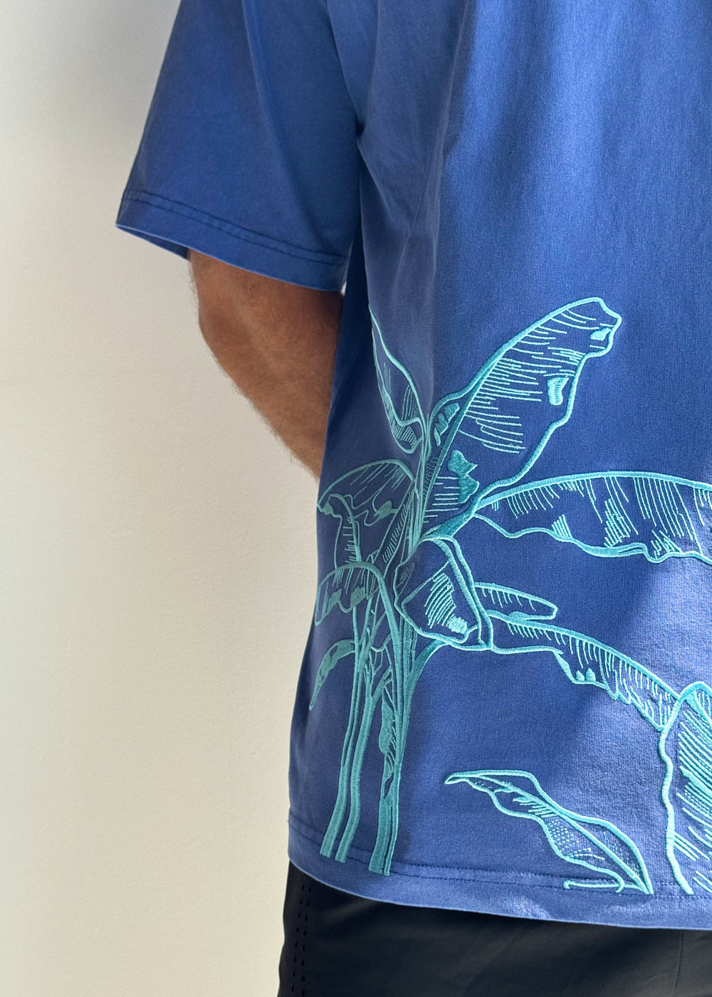 T-SHIRT BRODÉ OVERSIZE - PALM
