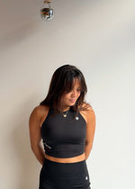 TOP / BRASSIÈRE "LISA" - NOIR