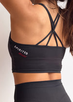 TOP / BRASSIÈRE "LISA" - NOIR