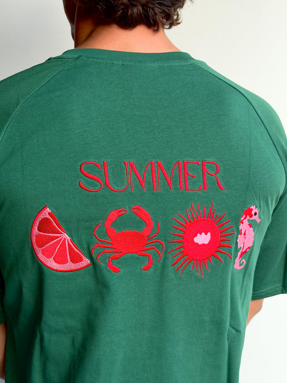 T-SHIRT OVERSIZE BRODÉ "SUMMER"