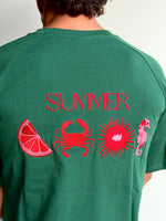 T-SHIRT OVERSIZE BRODÉ "SUMMER"