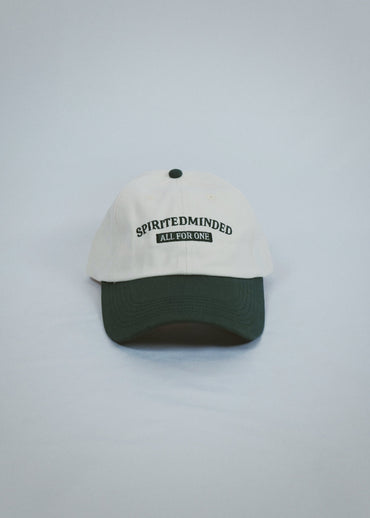 CASQUETTE ALL FOR ONE - BEIGE / VERT