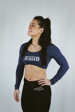 TOP BRASSIÈRE VARSITY - BLEU