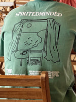 T-SHIRT BRODÉ OVERSIZE BANGERS - VERT