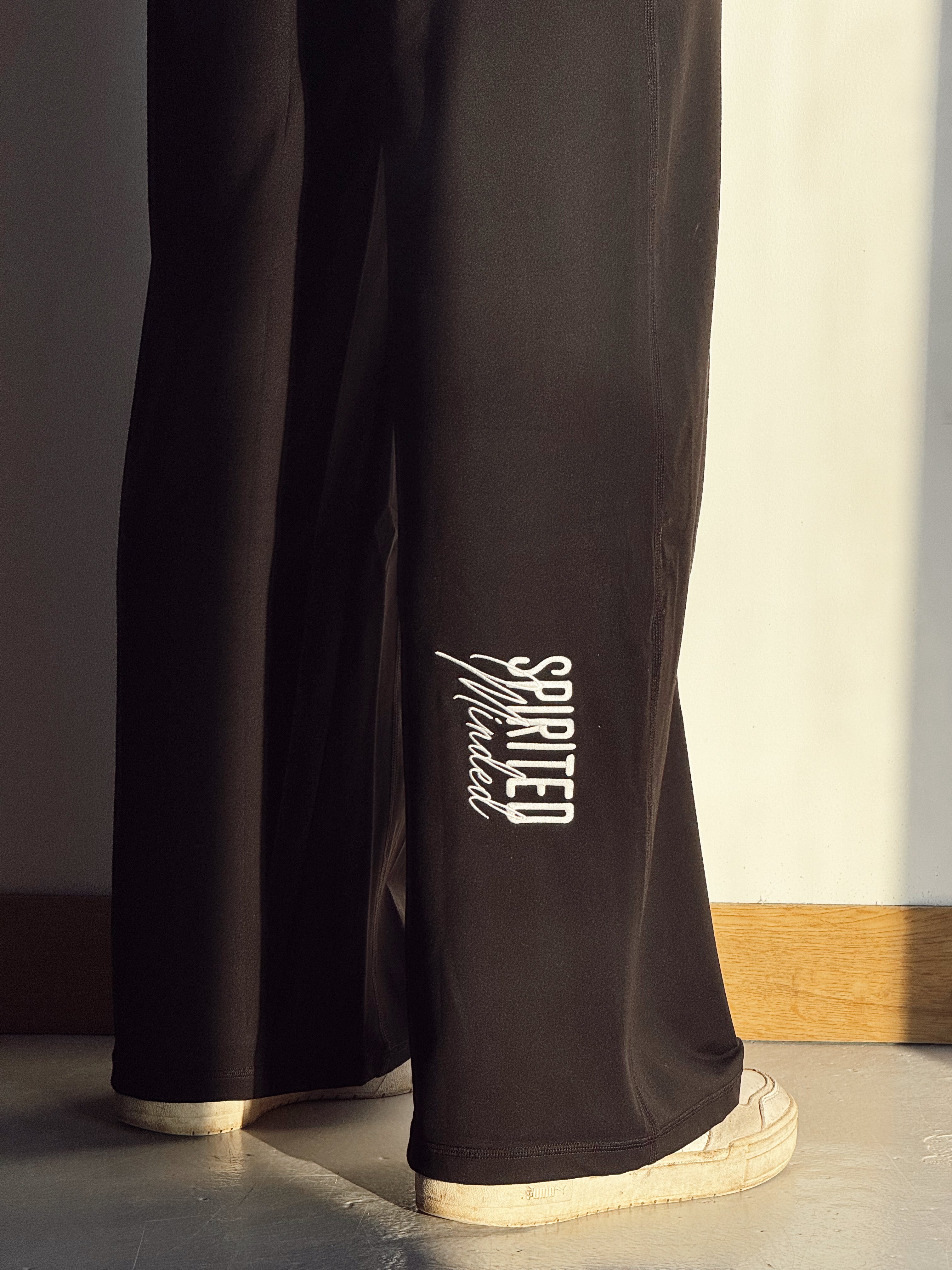 PANTALON COUPE DROITE - NOIR
