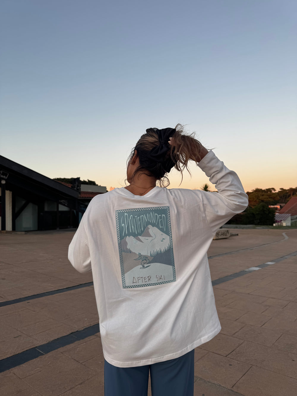 T-SHIRT À MANCHES LONGUES "SNOWDOWN"