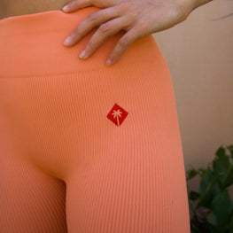 LEGGING LOUNGE - ORANGE PÊCHE