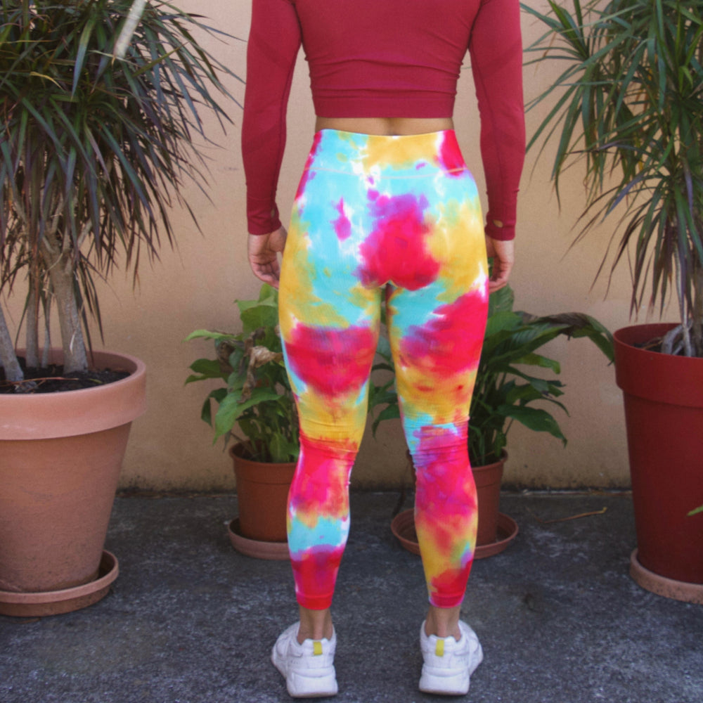 LEGGING GLOWING - ROSE