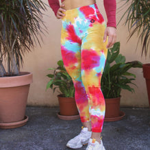 LEGGING GLOWING - ROSE