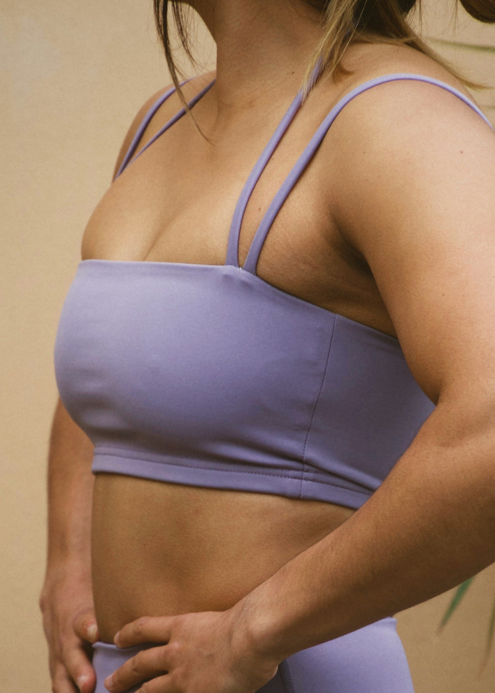 BRASSIÈRE BANDEAU - LILA