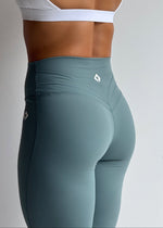 LEGGING SOLSTICE FLOW - GREEN WATER